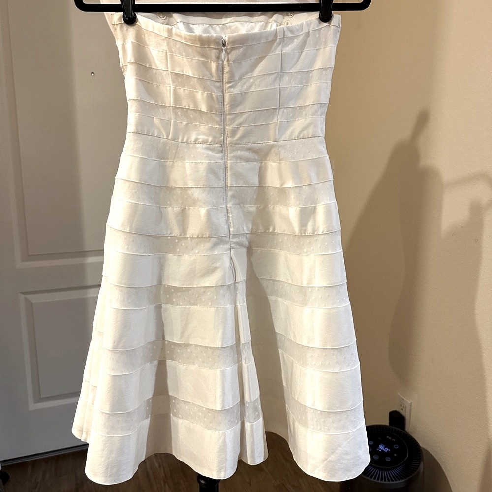 WHBM Lace Bustier Dress - Picture 6 of 13